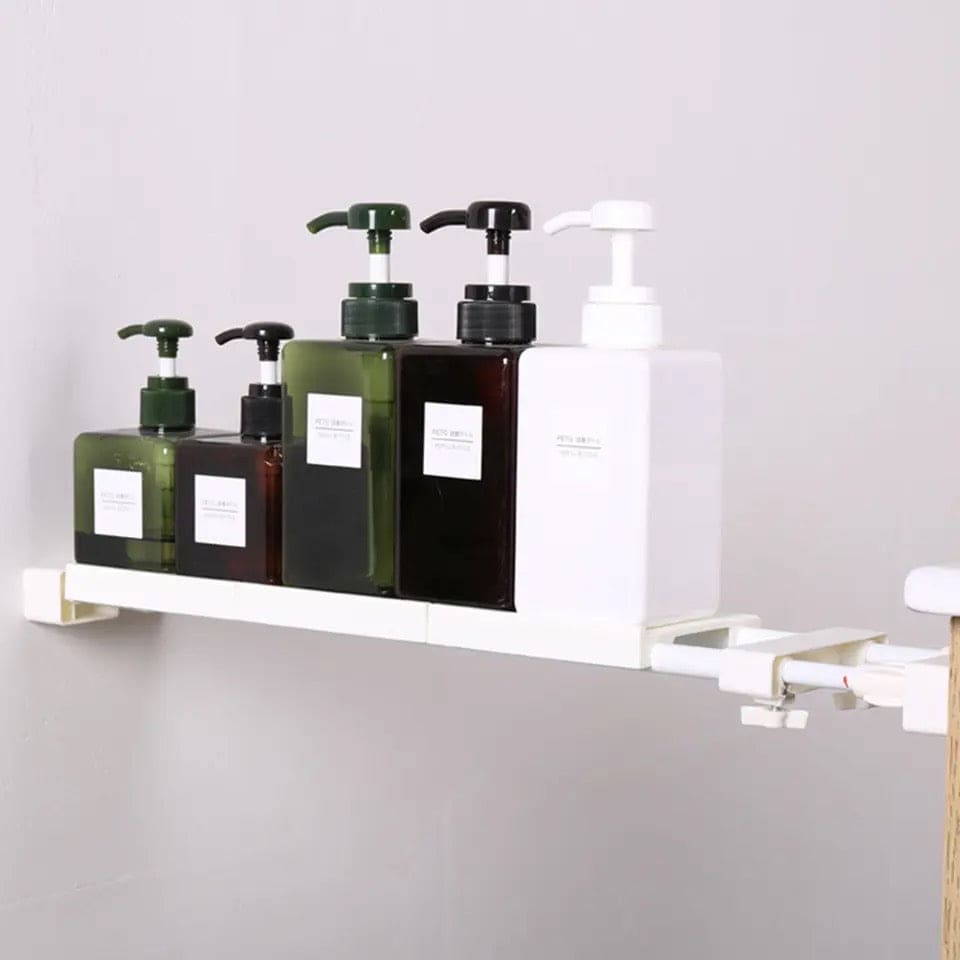 Telescopic Rod Rack, Adjustable Closet Storage Shelve, Wall Mounted Partition Separator Board, Window Sill Retractable Storage Rack, Multipurpose Shelves Cabinet Holder, Retractable Gap Storage Rack Telescopic Rod Rack, Adjustable Closet Storage Shelve, Wall Mounted Partition Separator Board, Window Sill Retractable Storage Rack, Multipurpose Shelves Cabinet Holder, Retractable Gap Storage Rack